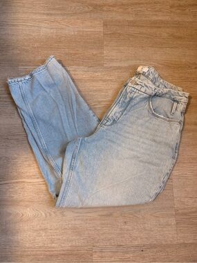 Good American x Zara Light Blue High-Rise Women's Jeans